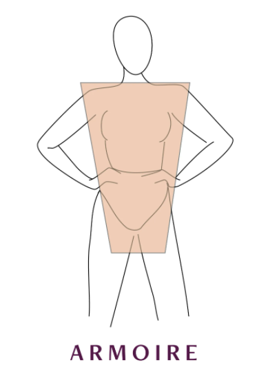 Inverted Triangle Body Shape – Uranta Mindful Clothing