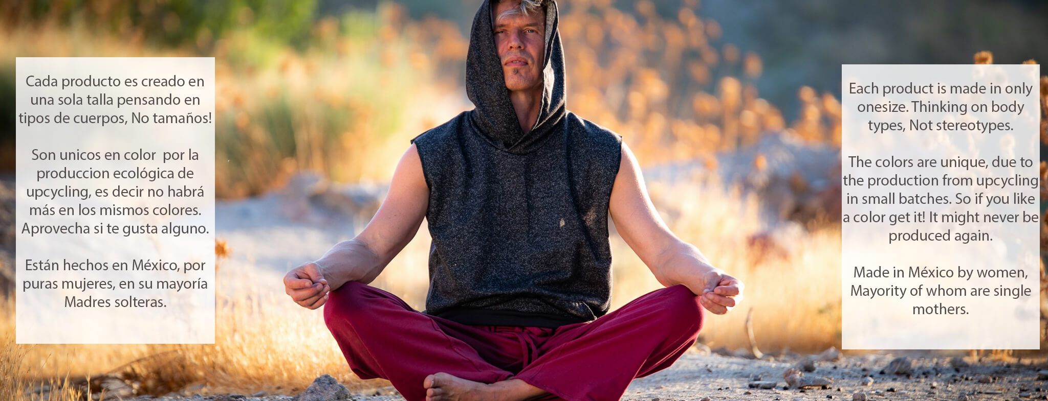 pantalon yoga para hombre meditacion