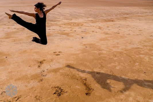 Jump for joy and remind yourself that movement is the expression... | Uranta Mindful Clothing 